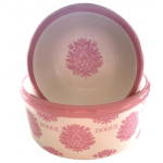 Bowl- Pink Flowers